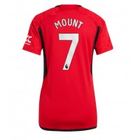 Manchester United Mason Mount #7 Domaci Dres za Ženska 2023-24 Kratak Rukav